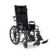 Medline Reclining Wheelchair with Desk-Length Arms, Nylon