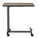 Medline Economy Overbed Table, Walnut