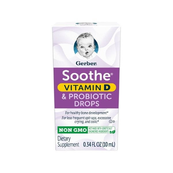 Soothe probiotic colic drops gerber sale