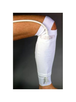 Leg Bag Holder Urocare® Medium, Lower Leg: 13.63 Inch Calf Diameter, Can hold up to a 26 fl. oz. leg bag