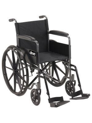 Drive Medical Silver Sport 1 Wheelchair