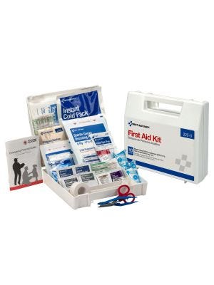 10 Person, 63 Piece Bulk First Aid Kit