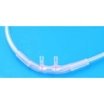 Nasal Cannula Continuous Flow AirLife® Adult Curved Prong / NonFlared Tip-7 Feet-Standard Connector
